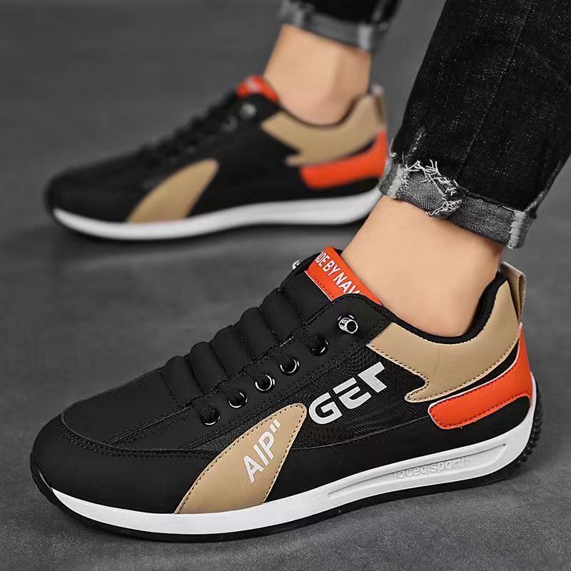 men's shoes 2025 spring new men's casual white shoes trendy cortez lightweight breathable running shoes men's wholesale details Picture