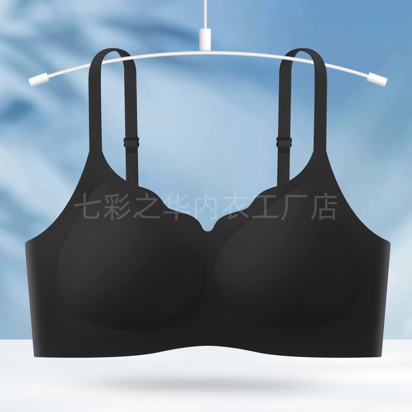 2025 new seamless small breast push up underwear liquid foundation thickened lightweight lifting nude feel cloud sense comfortable bra Item Picture