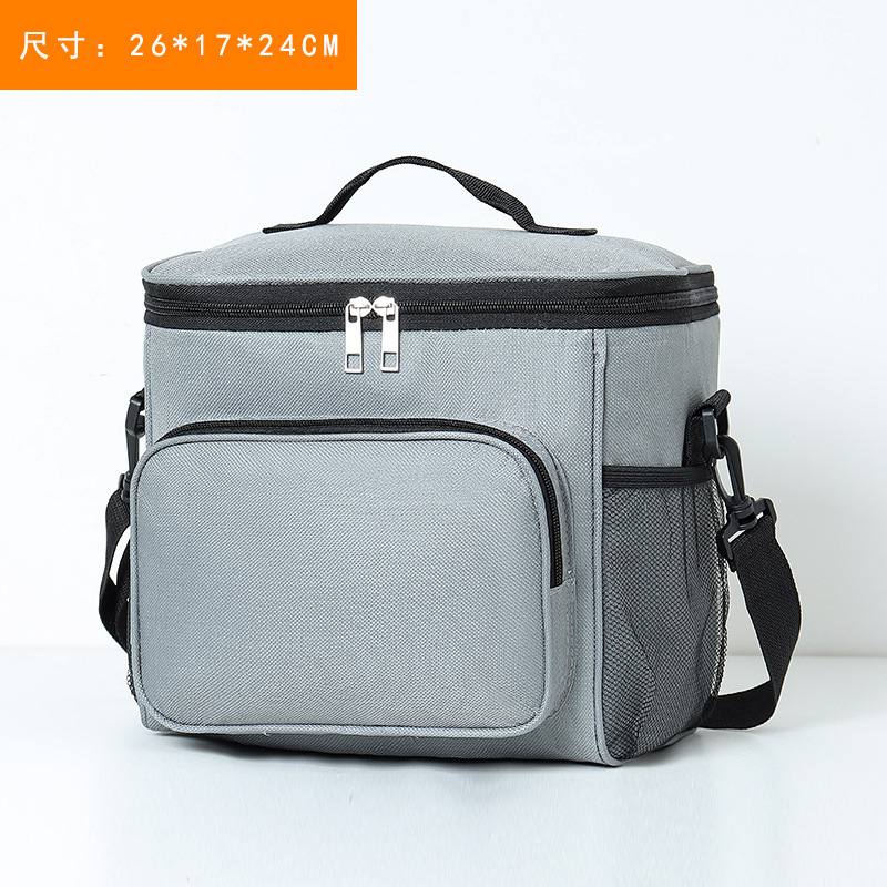 work commuter lunch bag lunch box bag large aluminum foil thickening lunch box bag lunch bag lunch box bag lunch box handbag details Picture