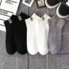 socks men's summer men's deodorant white low cut socks black thin style ins trendy all-matching zhuji boys socks sports Specification drawing