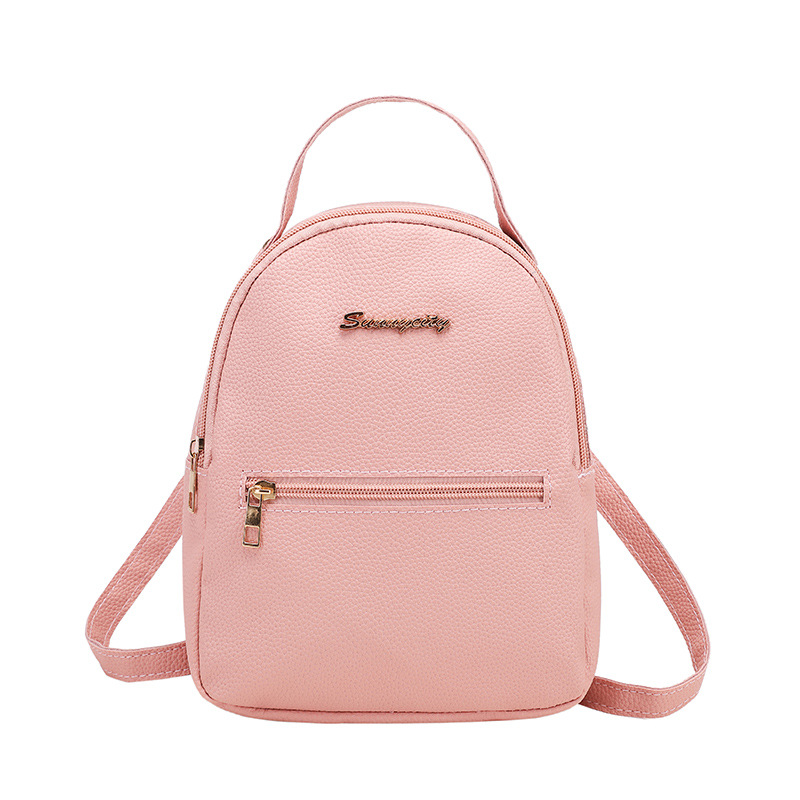 lychee pattern mini backpack 2024ladies bags korean style bag women wholesale comfortable soft small backpack Item Picture
