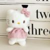 online influencer cute  kitty doll small pendant plush toy  doll bag pendant key ring doll Specification drawing