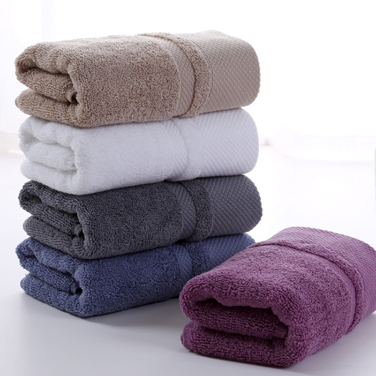 towel cotton thickened adult washing face 120g long-staple cotton hotel all cotton soft absorbent logo wholesale full figure