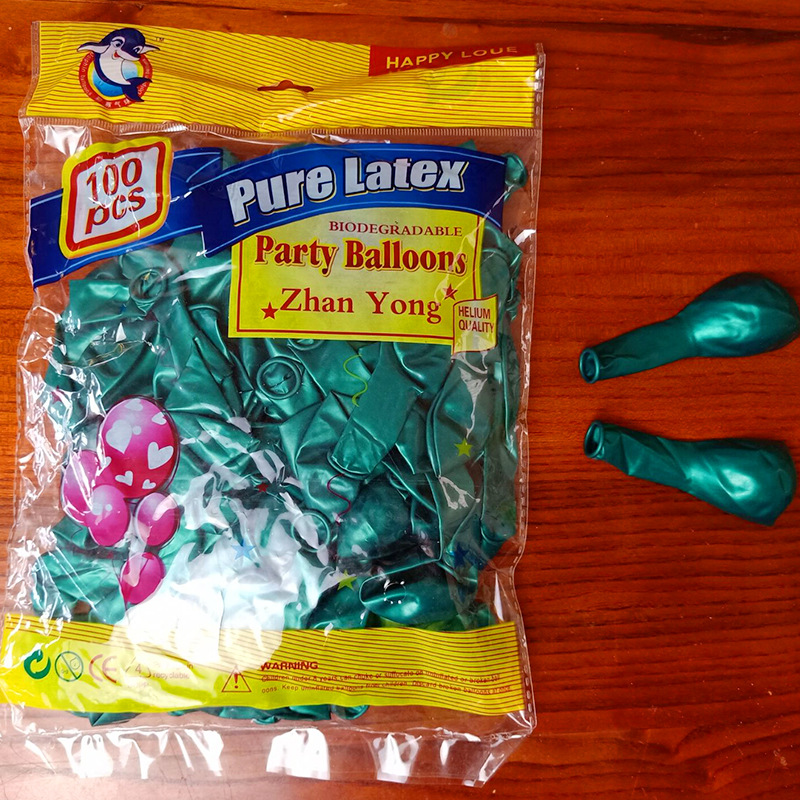 xiongxian balloon wholesale rubber balloons thickened 10-inch 1.5g pearl balloon assortment pack wedding room wedding ceremony layout Application Scenario