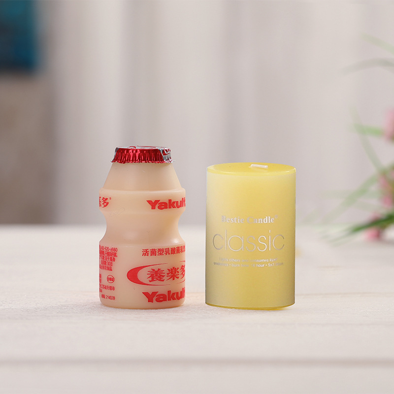 cylindrical candle aromatherapy candle fragrance candlestick small joss sticks creative home decoration gift can be wholesale Item Picture