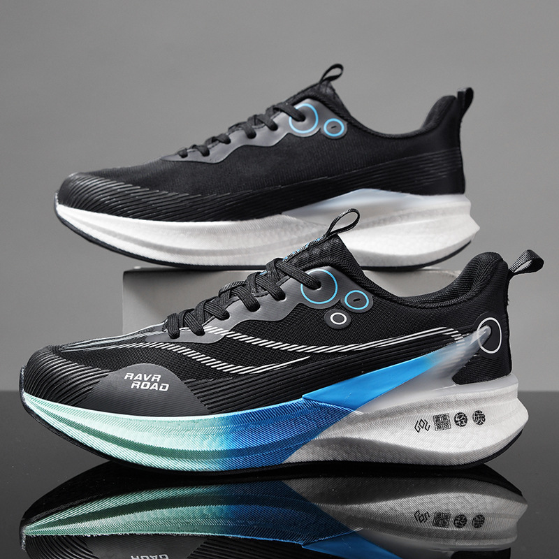red rabbit 8pro running shoes 2025 new mesh ultra-light shock-absorbing sneakers fashion casual carbon plate racing running shoes full figure