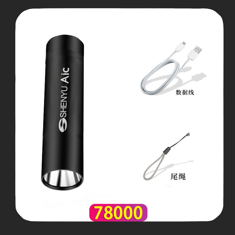 led strong light small flashlight usb rechargeable multifunctional mini student portable lighting work light wholesale gift Application Scenario