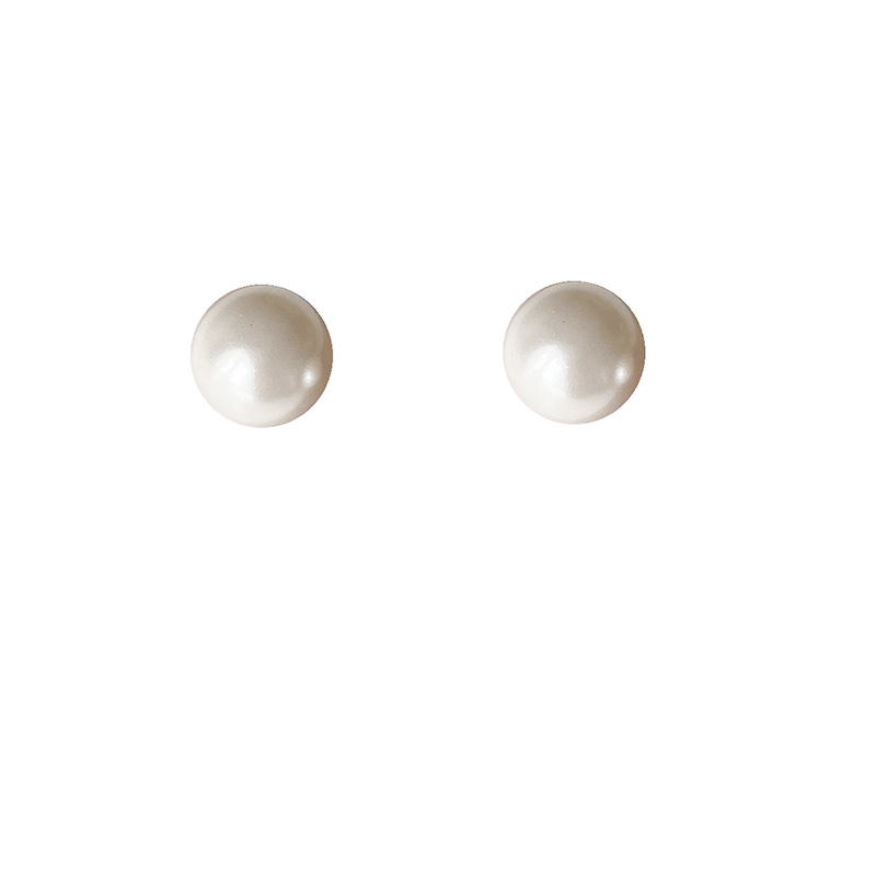 procurement service of korean products fever same style vintage pearl 925 silver stud earrings women's korean ins internet celebrity earring with same kind earrings factory Item Picture