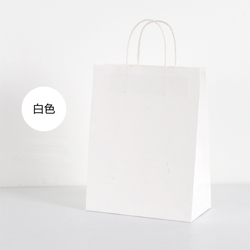 handbag customized cardboard christmas gift packing bag takeaway hand bag advanced sense kraft paper bag customization Application Scenario