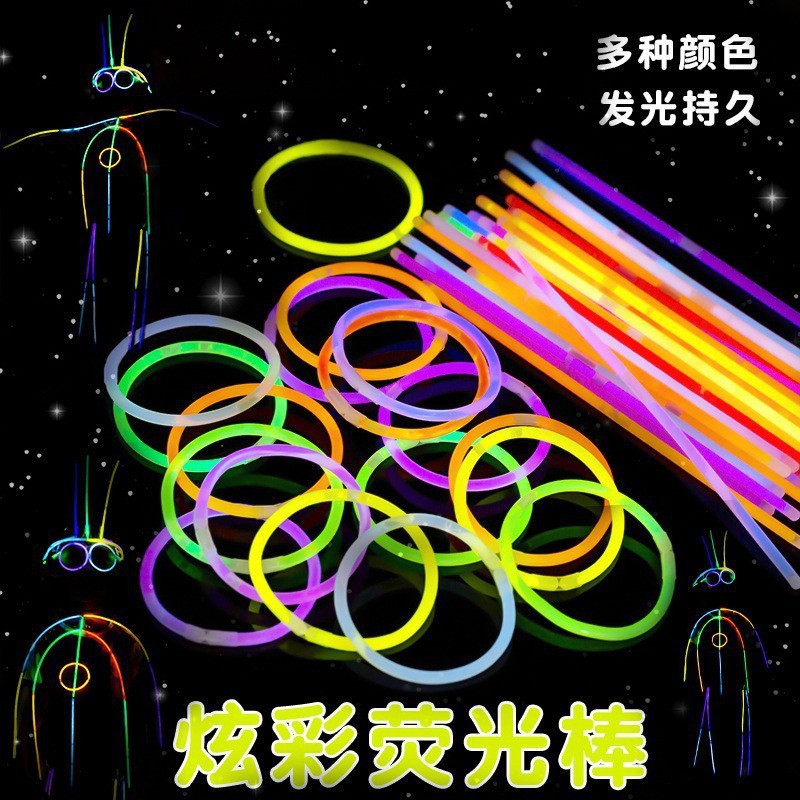 light stick children's glow stick luminous bracelet concert lantern stick night market stall children's toy stall wholesale details Picture