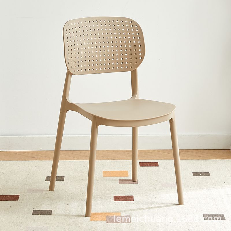 plastic chair nordic restaurant thickened armchair household dining table chair commercial dining chair modern minimalist stool Application Scenario