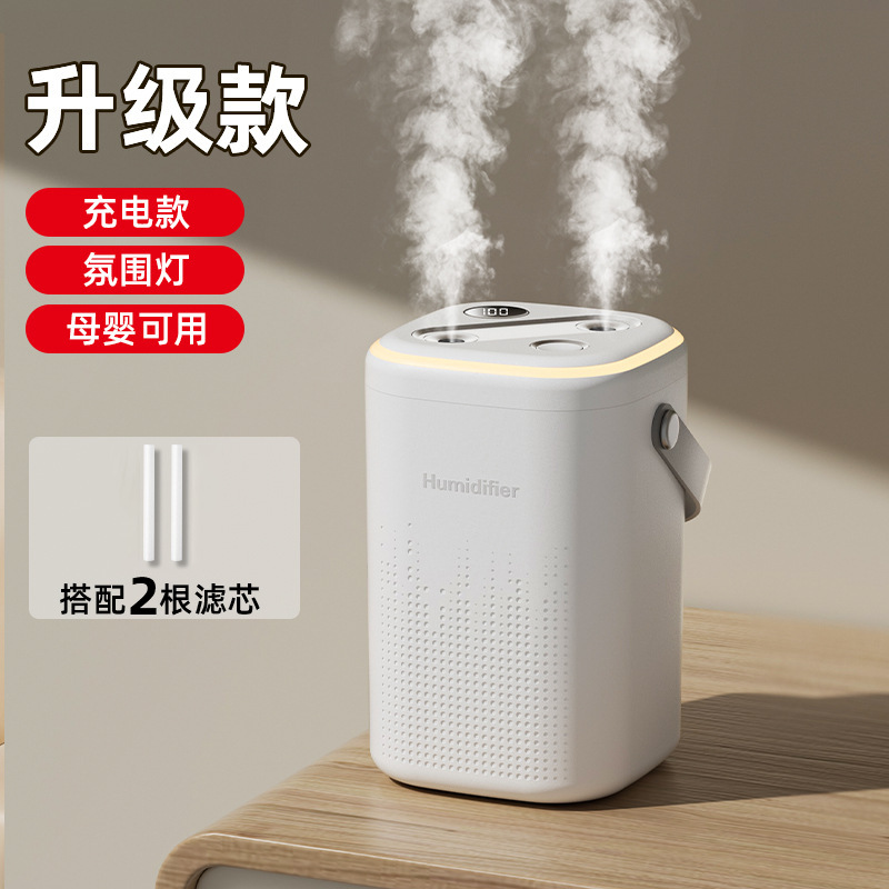 mijia app humidifier large capacity desktop humidifier atmosphere portable double spray humidifier home Application Scenario