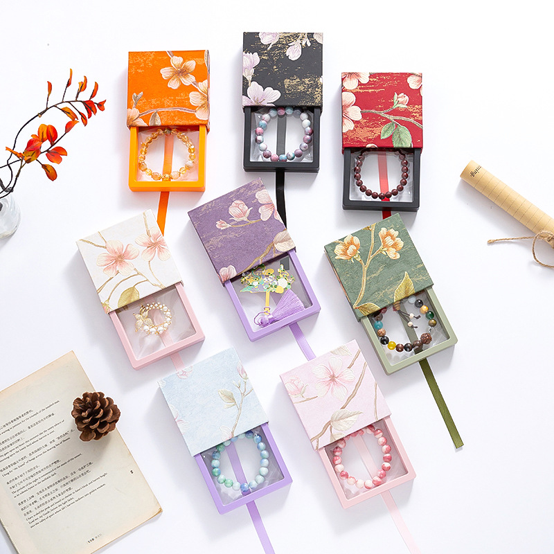 bracelet jewelry box anti-oxidation suspension box bracelet packing box pe film crystal jewelry crafts jewelry box wholesale Application Scenario