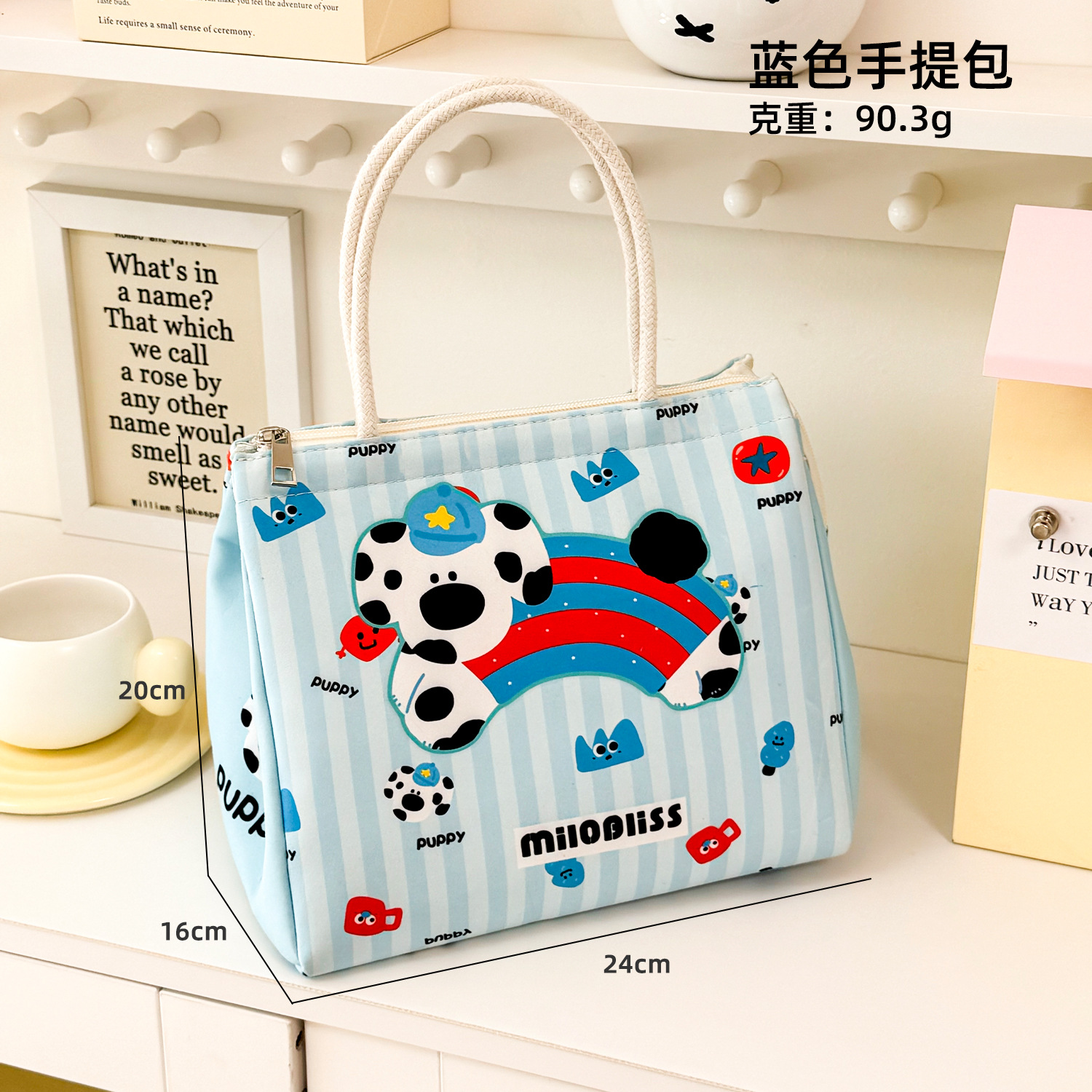 new cartoon cute lunch box handbag picnic bento lunch bag large capacity buggy bag gift bag Application Scenario