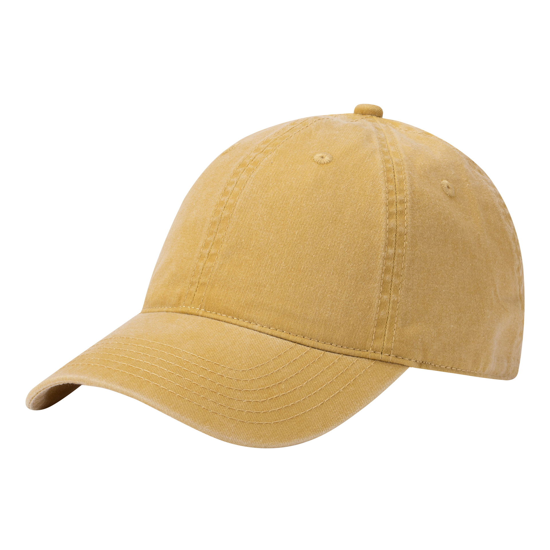 solid color niche american retro washed distressed baseball cap cross-border european and american light board peaked cap sun protection for men and women hat details Picture