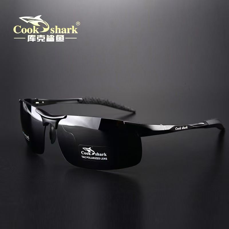 cook shark color changing sunglasses fishing outdoor men polarized day and night sunglasses glasses for driving Specification drawing