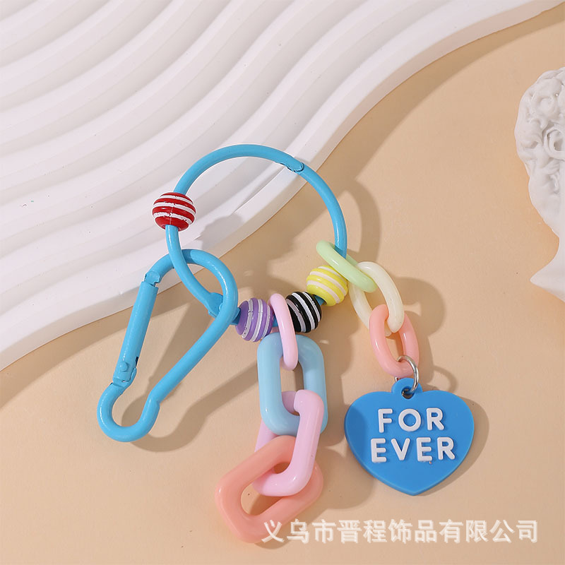 best-seller on douyin colorful plush elf keychain cute cartoon small briquette doll pendant bag ornaments batch Specification drawing