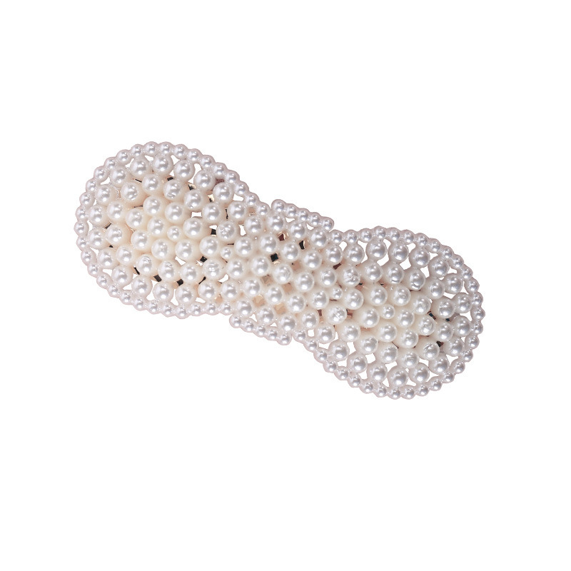 korean new internet influencer pearl barrettes high-grade side clip simple bb clip temperament hairpin headwear hairpin wholesale Item Picture