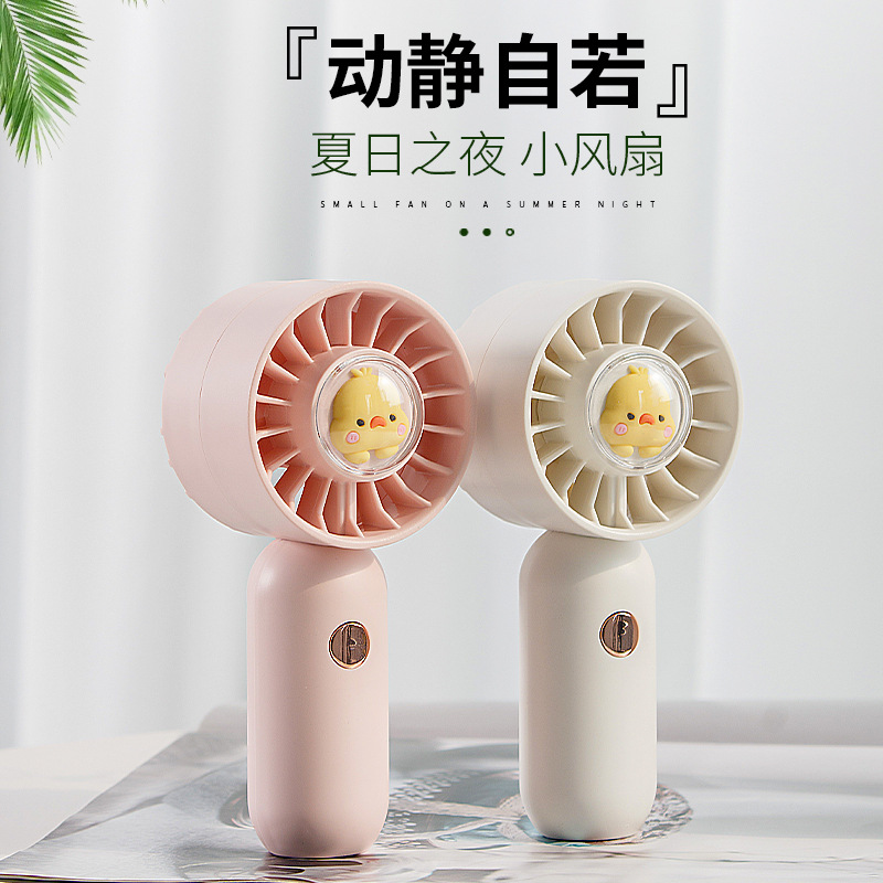 new little fan usb charging student wind turbine portable outdoor max airflow rate mini handheld fan little fan Application Scenario