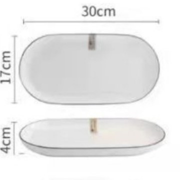 yamada vertical pattern internet celebrity household bowl plate ceramic tableware bowl and plates set diy tableware random combination bowl and chopsticks wholesale Application Scenario