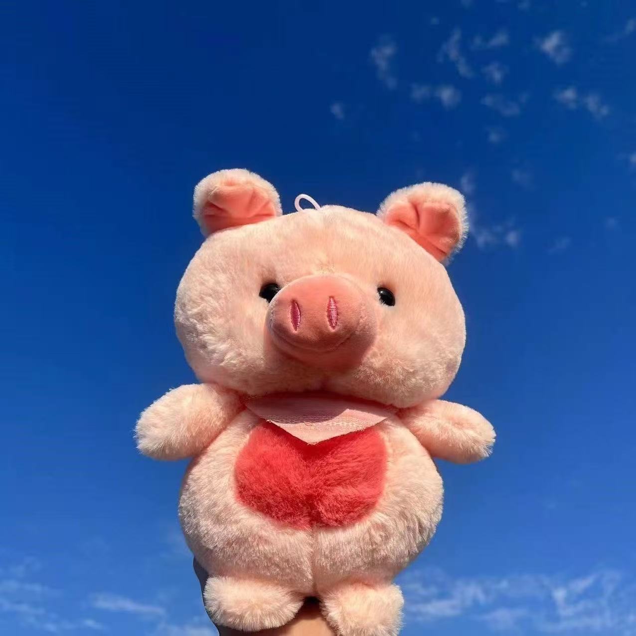 plush toys cross-border wholesale cute traffic new eight-inch prize claw doll wedding throws little doll batch goods full figure