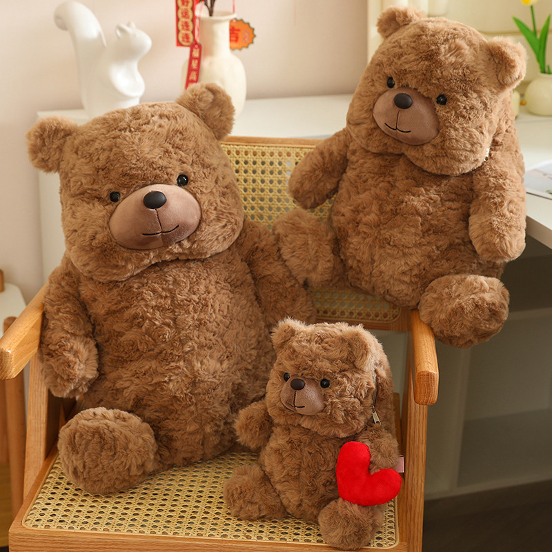 love bear doll sleeping comfort ragdoll cute heart-hugging teddy bear doll plush toys valentine's day gift Specification drawing