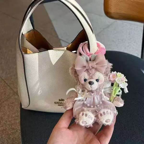 cute autumn and winter shelliemay duffy victory bear bag keychain lanyard plush doll hanger couple's birthday present Application Scenario