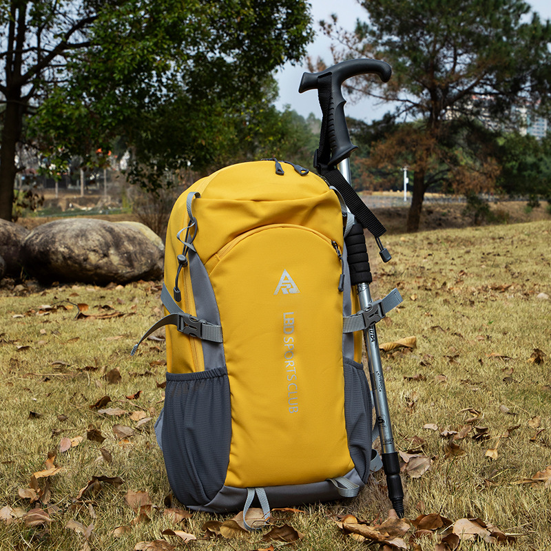 new outdoor large capacity backpack light walking hiking backpack waterproof storage backpack bag schoolbag trendy women Item Picture