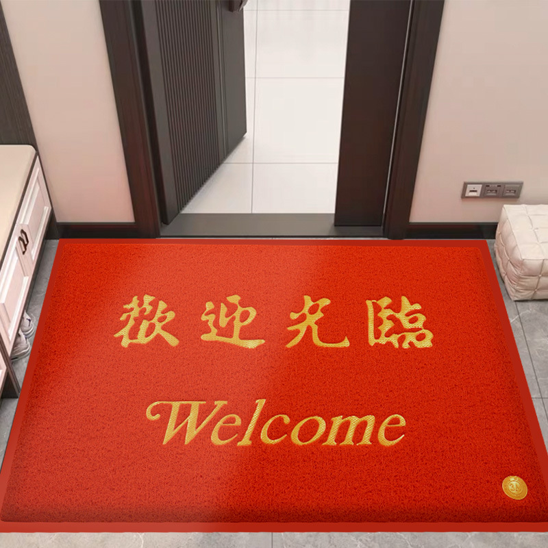 floor mat welcome to door mat door large size carpet hotel company welcome mat shop entrance mat Item Picture