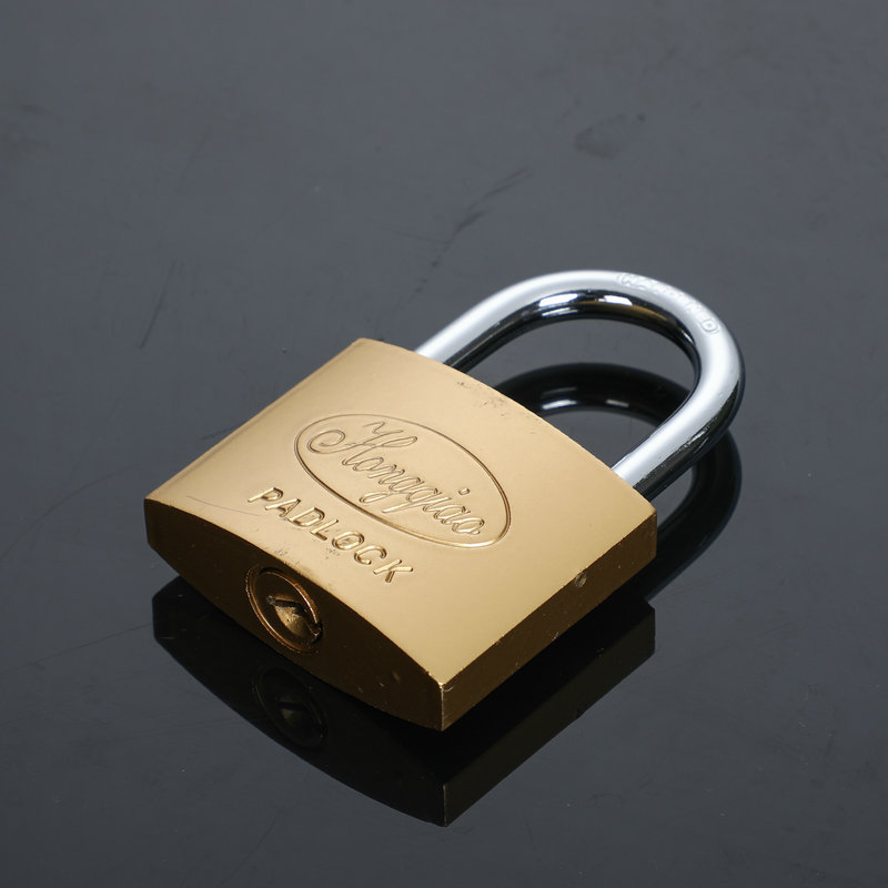 padlock single open furniture cabinet small iron lock head student drawer lock household door lock hardware accessories Specification drawing