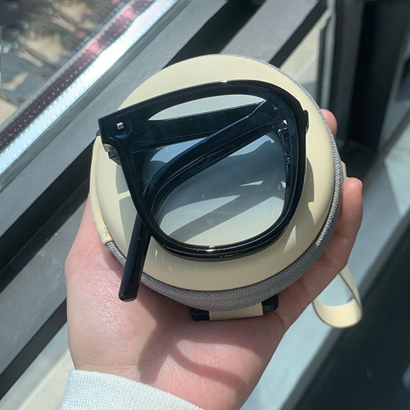 new focus folding sunglasses for women driving glasses anti-glare outdoor glasses lightweight folding sunglasses spot Specification drawing