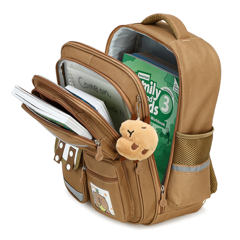 new capabala primary school schoolbag children cartoon grade 1, 2, 3, 4, 5, 6 backpack in stock Specification drawing