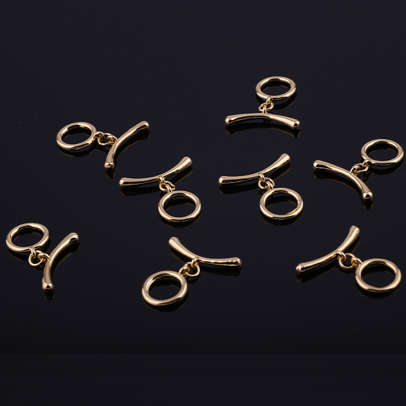 Metal accessories for earrings, semi-finished earrings, nine-pin ear hooks, handcrafted live zircon chains Specification image