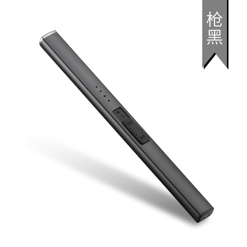 601 cross-border european and american aromatherapy candle gas stove usb pulse tape-c charging lighter burning torch igniter Item Picture