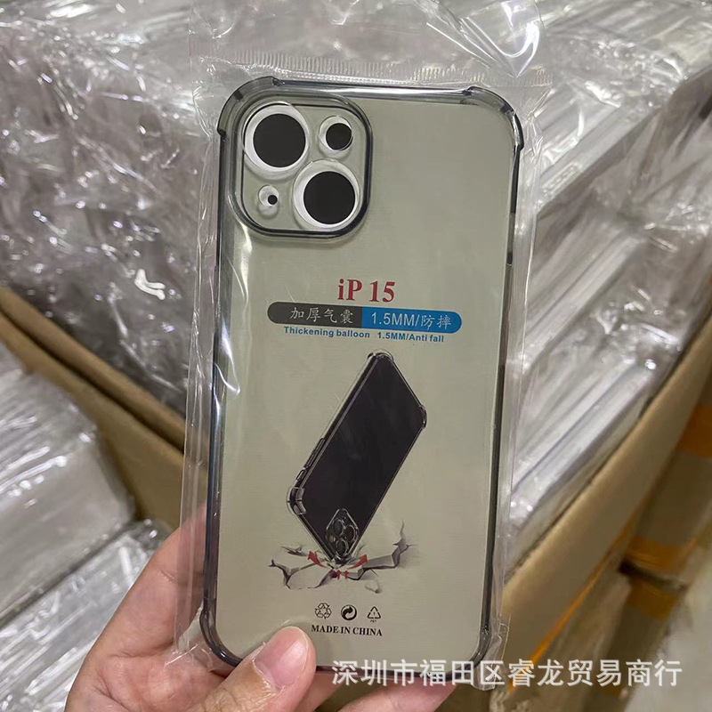transparent for apple 15/16 drop-resistant 14 phone case iphone13pro mobile phone case pm soft case 11 wholesale 13 details Picture