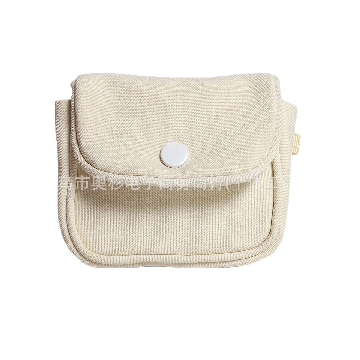 hot sale! fashion coin bag student trendy small saddle bag driving license storage bag canvas mini coin purse full figure