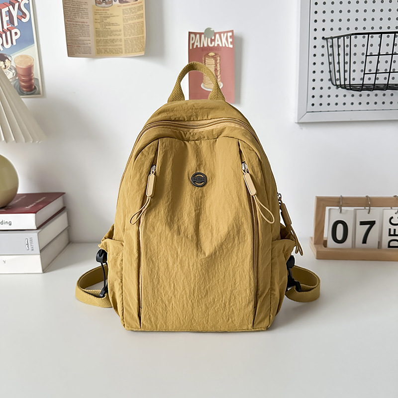 backpack men's and women's casual all-match chest bag lightweight mountaineering small backpack multi-functional shoulder messenger bag commuter schoolbag Specification drawing