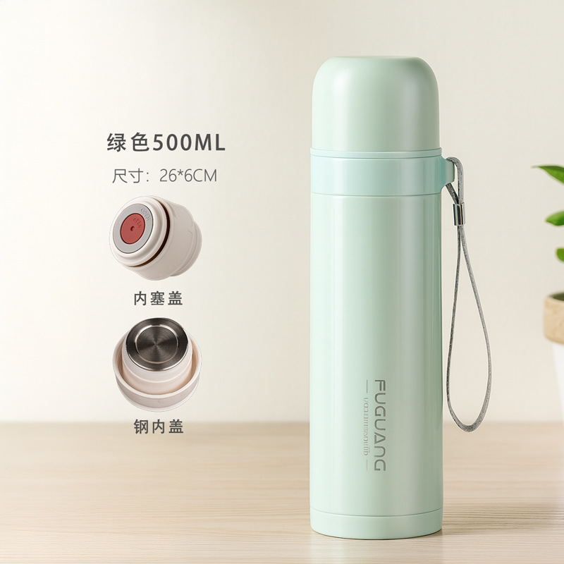 fuguang large capacity 316 vacuum cup car water cup bullet sports travel pot stainless steel tea brewing cup customization Application Scenario