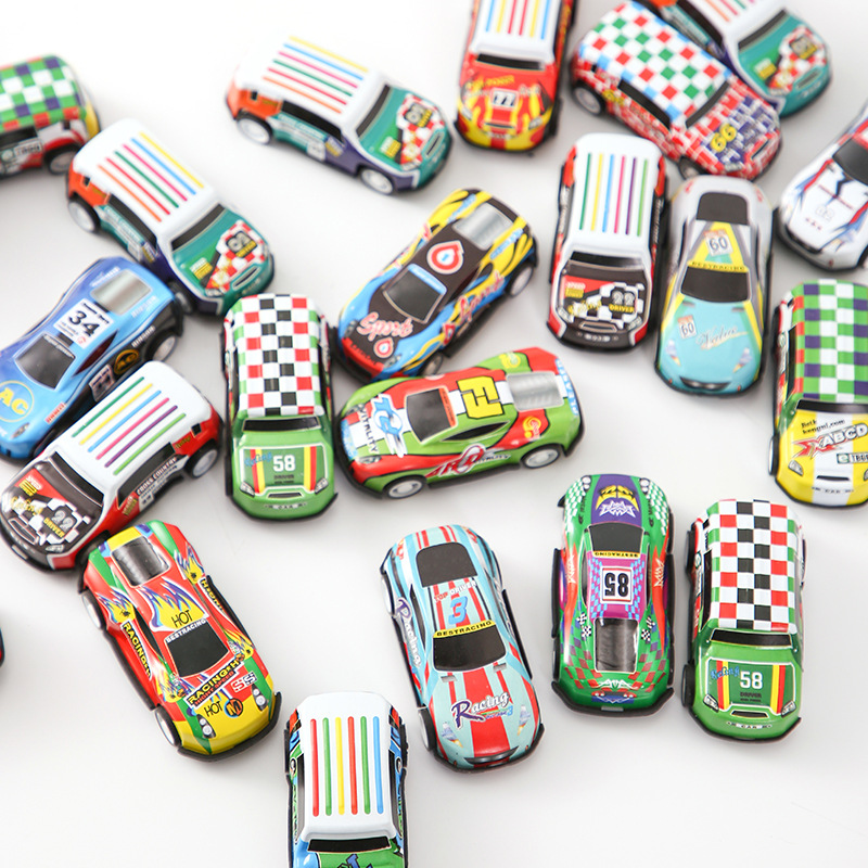wholesale best-seller on douyin metal car metal car children's toy simulation model decoration bulk pull back car car details Picture