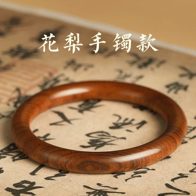 putuo mountain jade green sandalwood jewelry bracelet women's new chinese style wooden sandalwood crafts ornament exquisite gift full figure