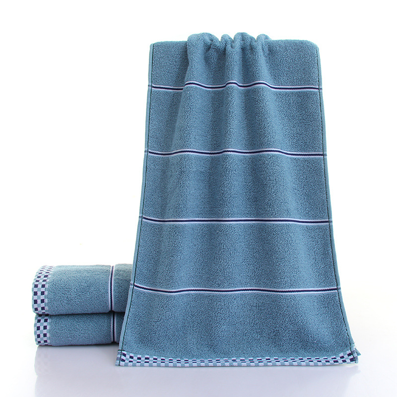 thickened cotton towel factory creative gift all cotton plain color face washing face towel absorbent daily necessities home logo Application Scenario