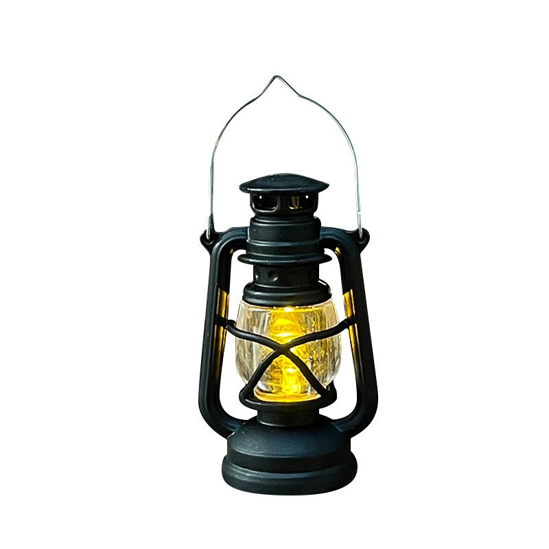 simulation mini retro small wind light led small night lamp holiday atmosphere decoration ambience light desktop small ornaments gift Item Picture