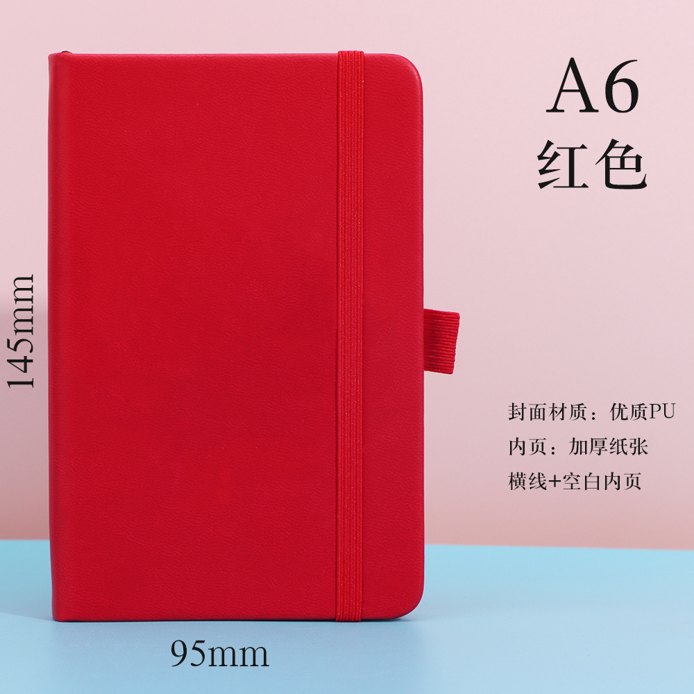 a5 bandage notebook custom logo simple office good-looking notepad hand account thick notebook custom wholesale Application Scenario