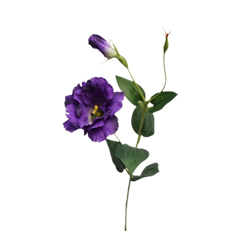 eustoma new artificial flower home decorative fake flower sample room decoration bouquet wedding road lead flower photography props Item Picture