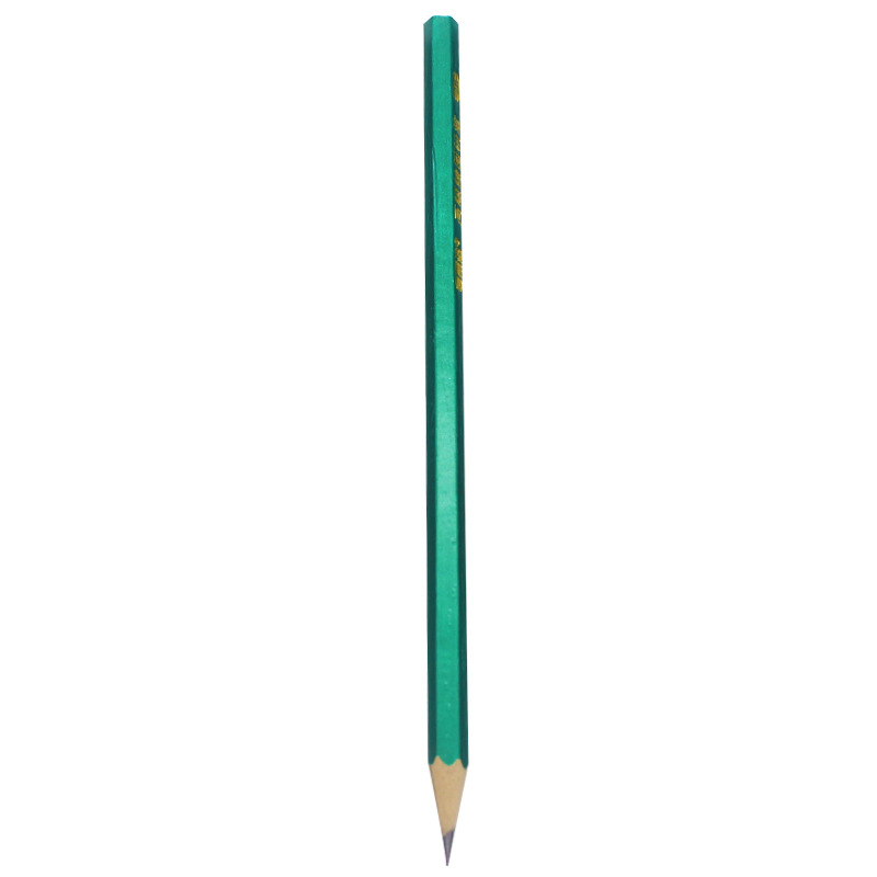 pencil wholesale pupils' stationery 2b hexagonal green rod pencil pens for writing letters drawing pen exam sheet filling pencil hb pencil Item Picture