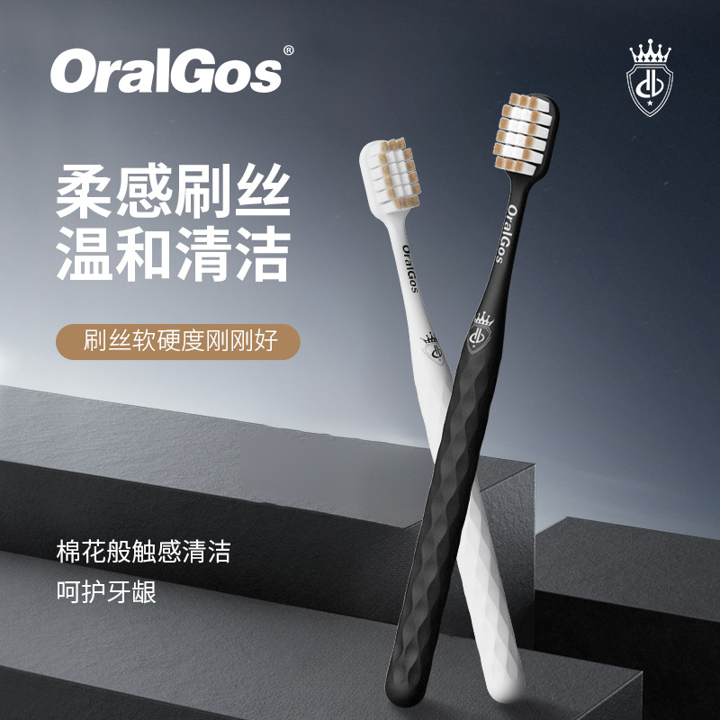 [c-end hot sale] advanced soft-bristle toothbrush wide head cleaning gum care ins wind non-slip handle couple home toothbrush full figure