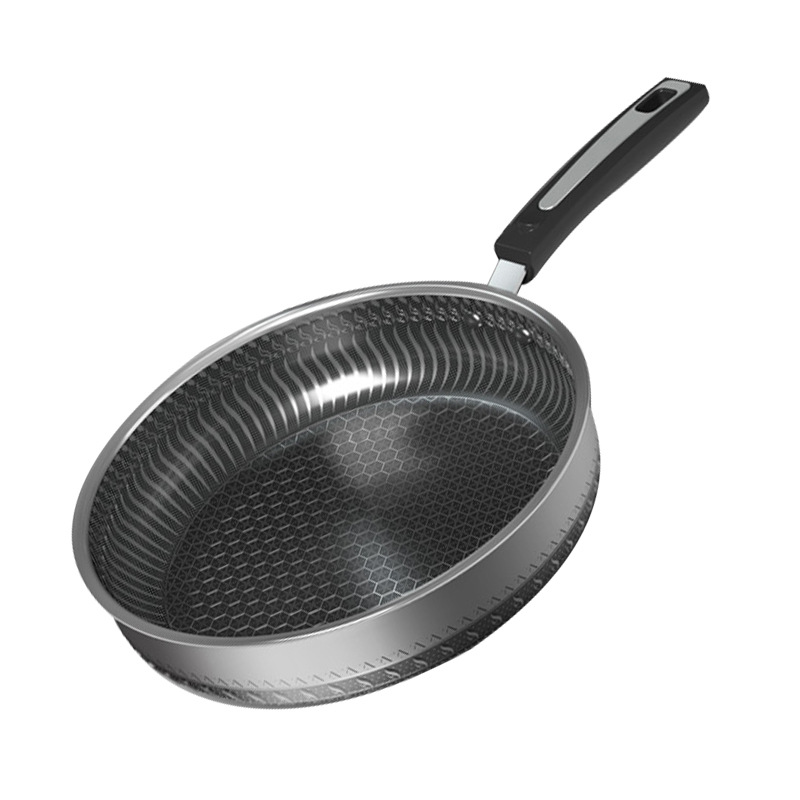 lannuo new style frying pan 316 stainless steel non-stick frying pan medical stone pan household extra thick frying pan frying pan Application Scenario