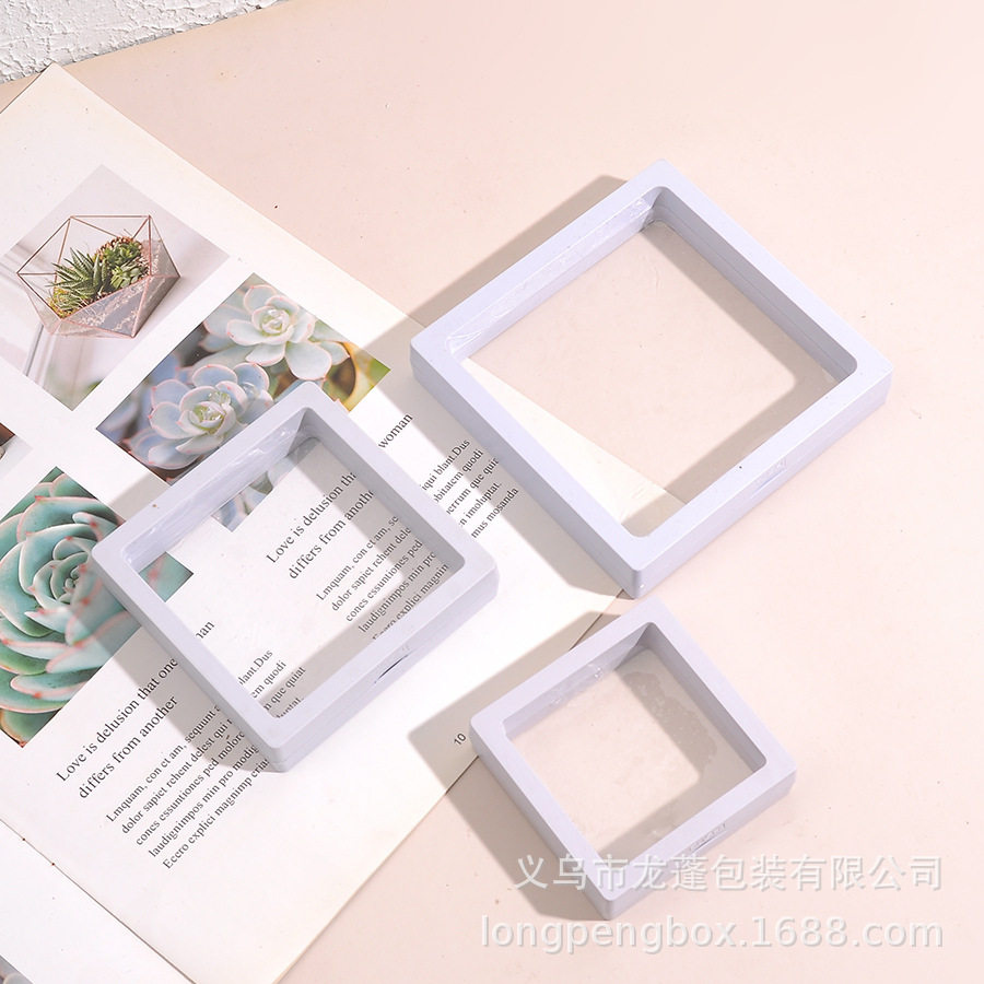 special jewelry box pe suspension box jewelry packaging display box bracelet necklace storage pe film packaging box ornament Item Picture