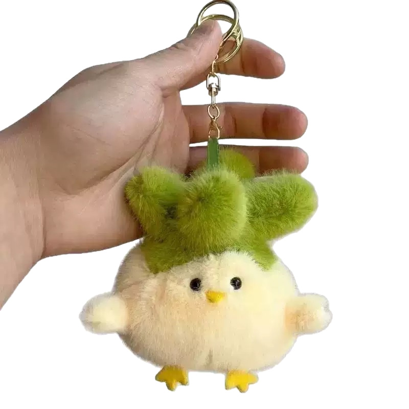garlic bird sound doll wuhan cultural creative souvenir gift peace bird is not easy plush toy doll pendant Item Picture
