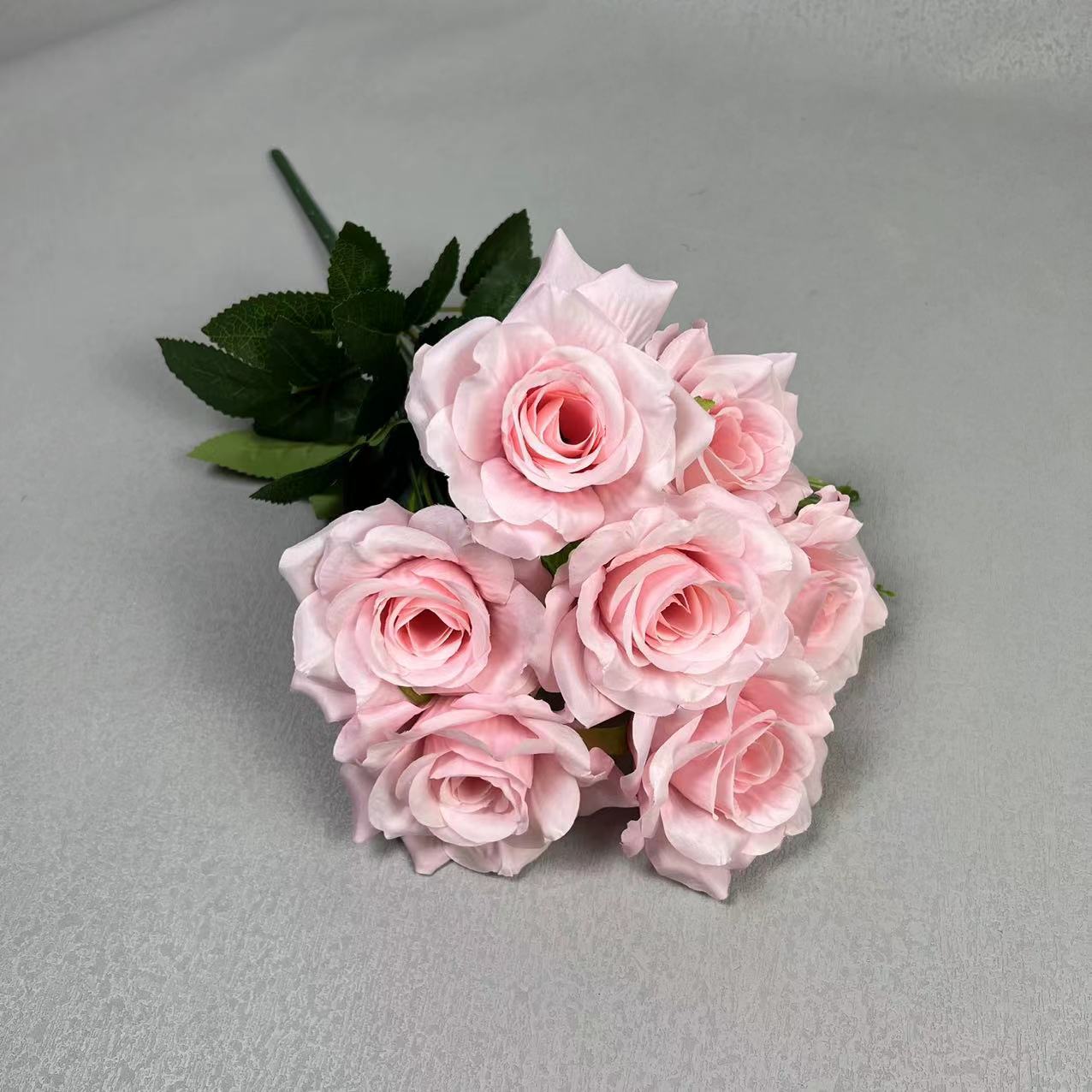 artificial rose 7-head bunch of roses wedding bouquet holder simulation bouquet small bouquet wedding flowers wholesale full figure